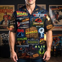 Forever 90s Hawaiian Shirt - Personalized Gifts - Photo 2