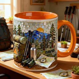 Hiking Lover Coffee Accent Mug - Personalized Gifts For Hiking Lover Coffee Mug - Photo 1