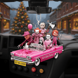 Horror Characters Car Ornament - Personalized Gifts For Horrror Movie Fans - Photo 5