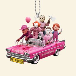Horror Characters Car Ornament - Personalized Gifts For Horrror Movie Fans - Photo 6