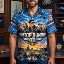 Legendary Pilots 40th Anniversary Hawaiian Shirt - Personalized Gifts - Photo 2