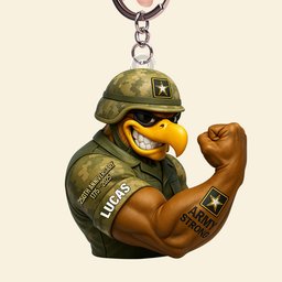 Anniversary Keychain - Personalized Gifts For Veteran 021natn040725 MR - Photo 4