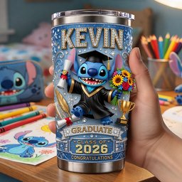 Space Buddy Graduation Tumbler - Personalized Gifts For Graduates - Photo 1