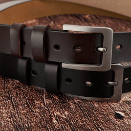 I Love You For Who You Are But That Sure Is A Bonus - Personalized Engraved Leather Belt - Gift For Husband - Photo 6