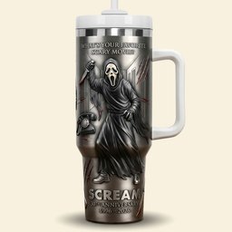 30th Anniversary Horror 40oz Tumbler - Personalized Gift For Horror Lovers - Photo 3
