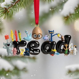 Teacher Christmas Ornament Personalized Gifts For Christmas - Photo 3