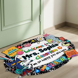Welcome To Clasroom Doormat - Personalized Gifts For Teachers - Photo 2
