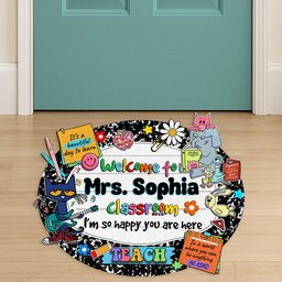 Welcome To Clasroom Doormat - Personalized Gifts For Teachers - Photo 3