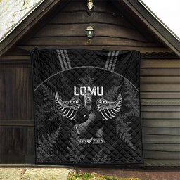 New Zealand Silver Fern Rugby Quilt Aotearoa Godfather Proud Gone But Never Forgotten LT14