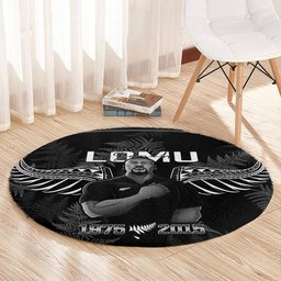 New Zealand Silver Fern Rugby Round Carpet Aotearoa Godfather Proud Gone But Never Forgotten LT14