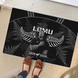 New Zealand Silver Fern Rugby Rubber Doormat Aotearoa Godfather Proud Gone But Never Forgotten LT14