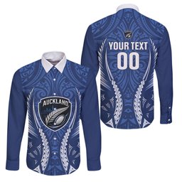 New Zealand Auckland 2026 Rugby Custom Family Matching Off Shoulder Maxi Dress and Hawaiian Shirt NZ Maori Silver Fern LT14