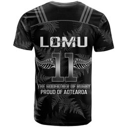 New Zealand Silver Fern Rugby T Shirt Aotearoa Godfather Proud Gone But Never Forgotten LT14