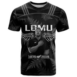 New Zealand Silver Fern Rugby T Shirt Aotearoa Godfather Proud Gone But Never Forgotten LT14