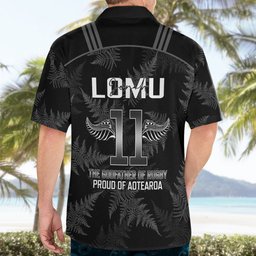 New Zealand Silver Fern Rugby Hawaiian Shirt Aotearoa Godfather Proud Gone But Never Forgotten LT14