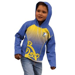 Custom James Cook High School Kid Hoodie Maori Koru Pattern LT05