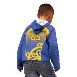 Custom James Cook High School Kid Hoodie Maori Koru Pattern LT05
