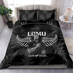 New Zealand Silver Fern Rugby Bedding Set Aotearoa Godfather Proud Gone But Never Forgotten LT14