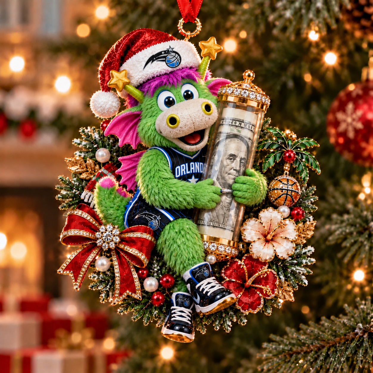 Orlando Magic NBA Ornament Christmas For Fan
