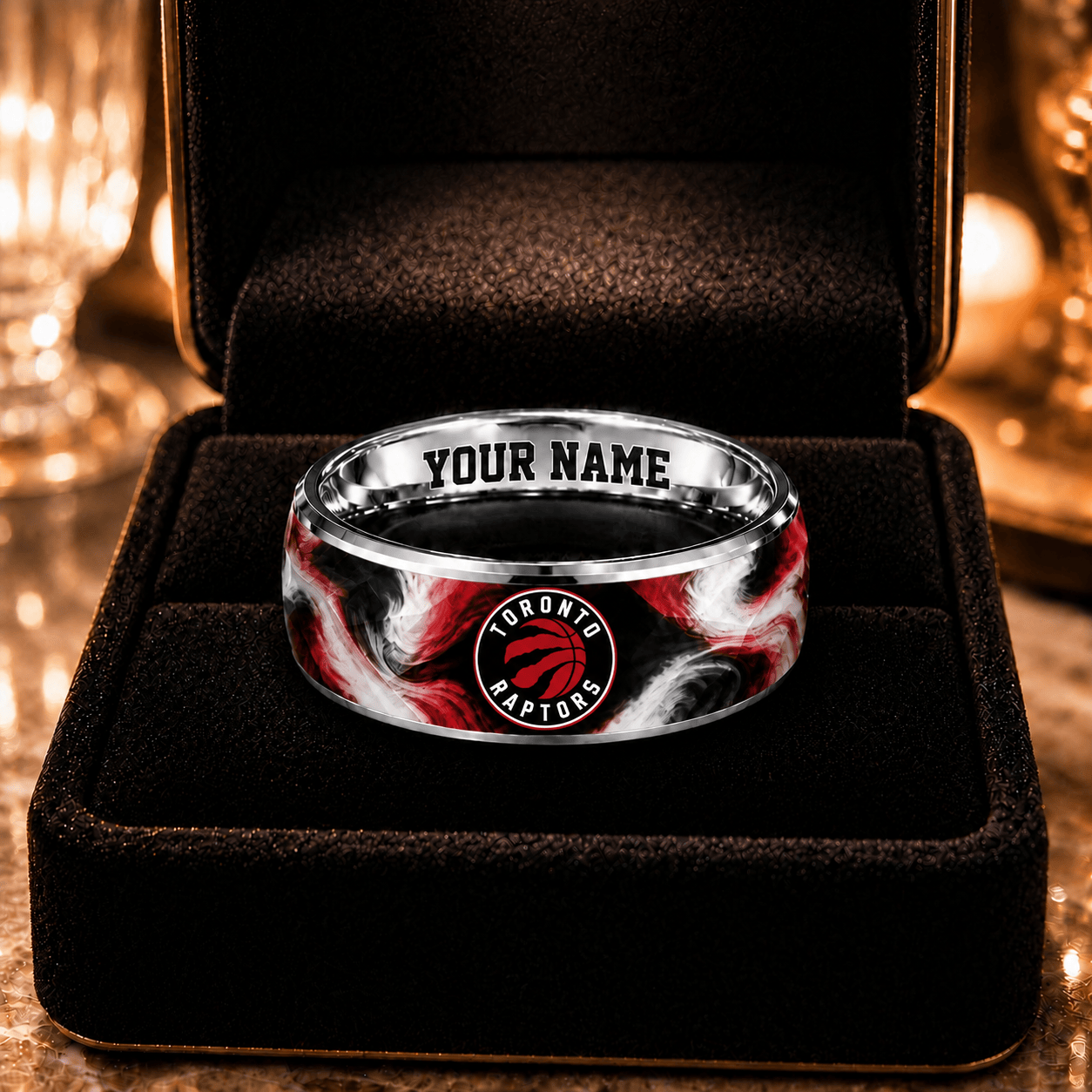 Minnesota Timberwolves NBA Ring Custom Name For Fan