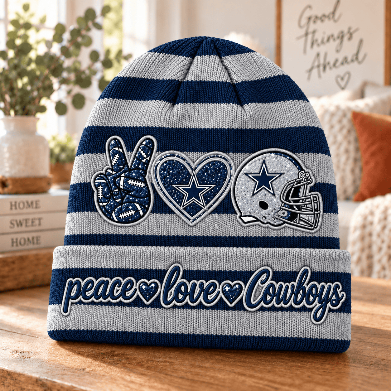Dallas Cowboys NFL Beanie Hat For Fan
