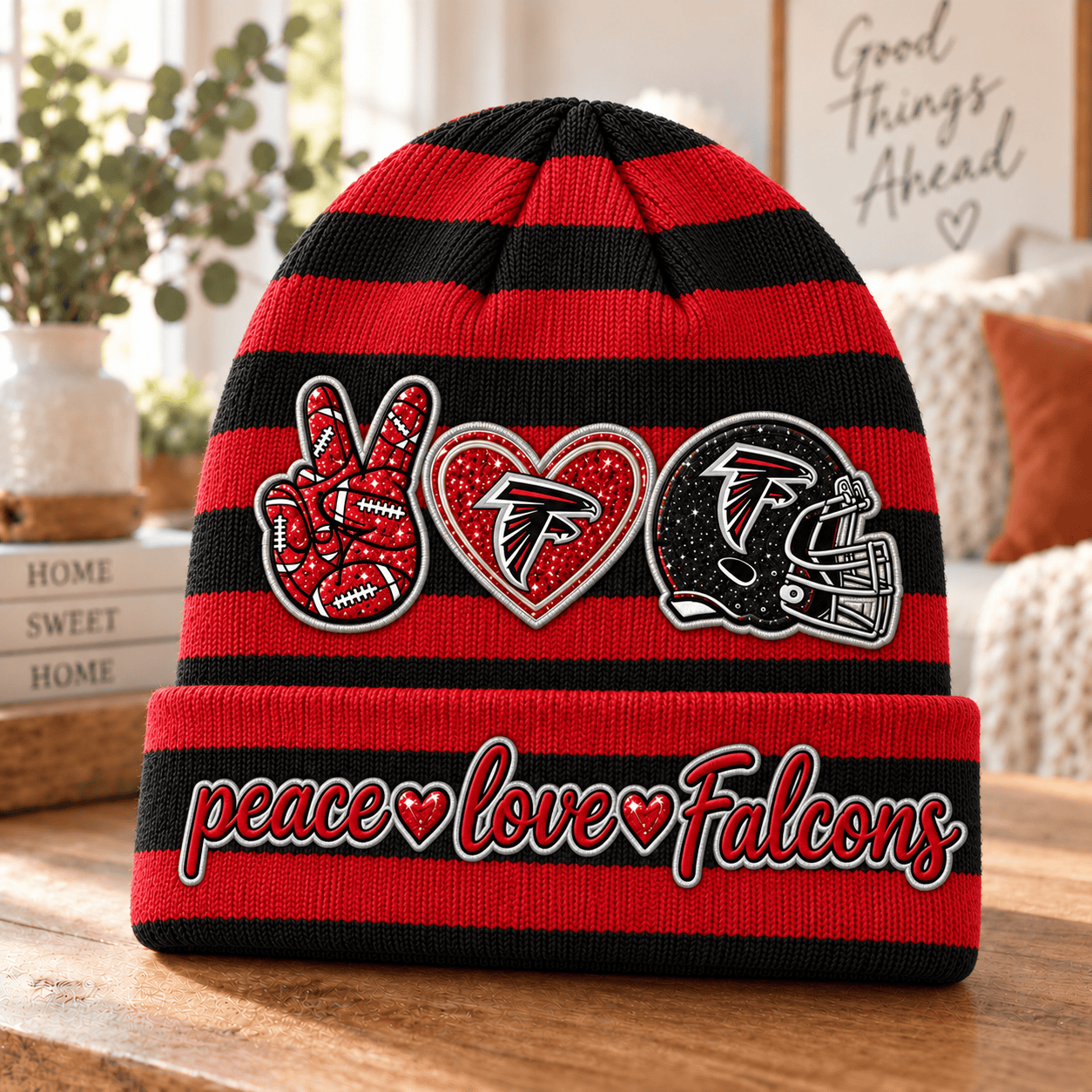 Atlanta Falcons NFL Beanie Hat For Fan