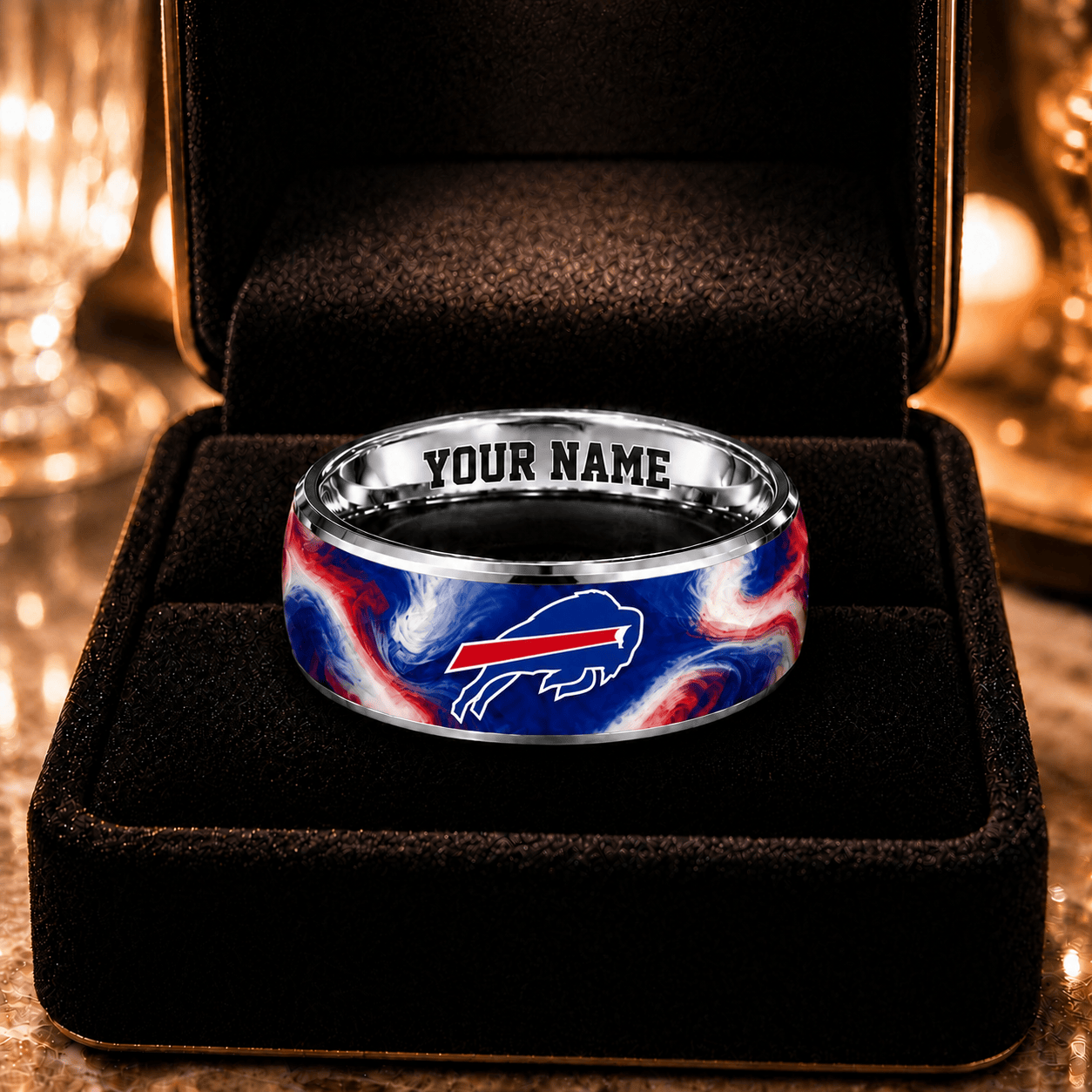 Buffalo Bills NFL Ring Custom Name For Fan
