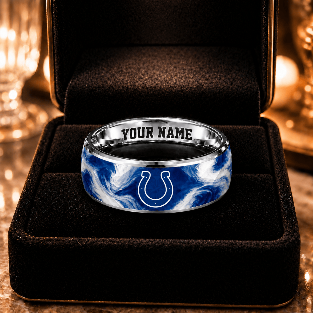 Indianapolis Colts NFL Ring Custom Name For Fan