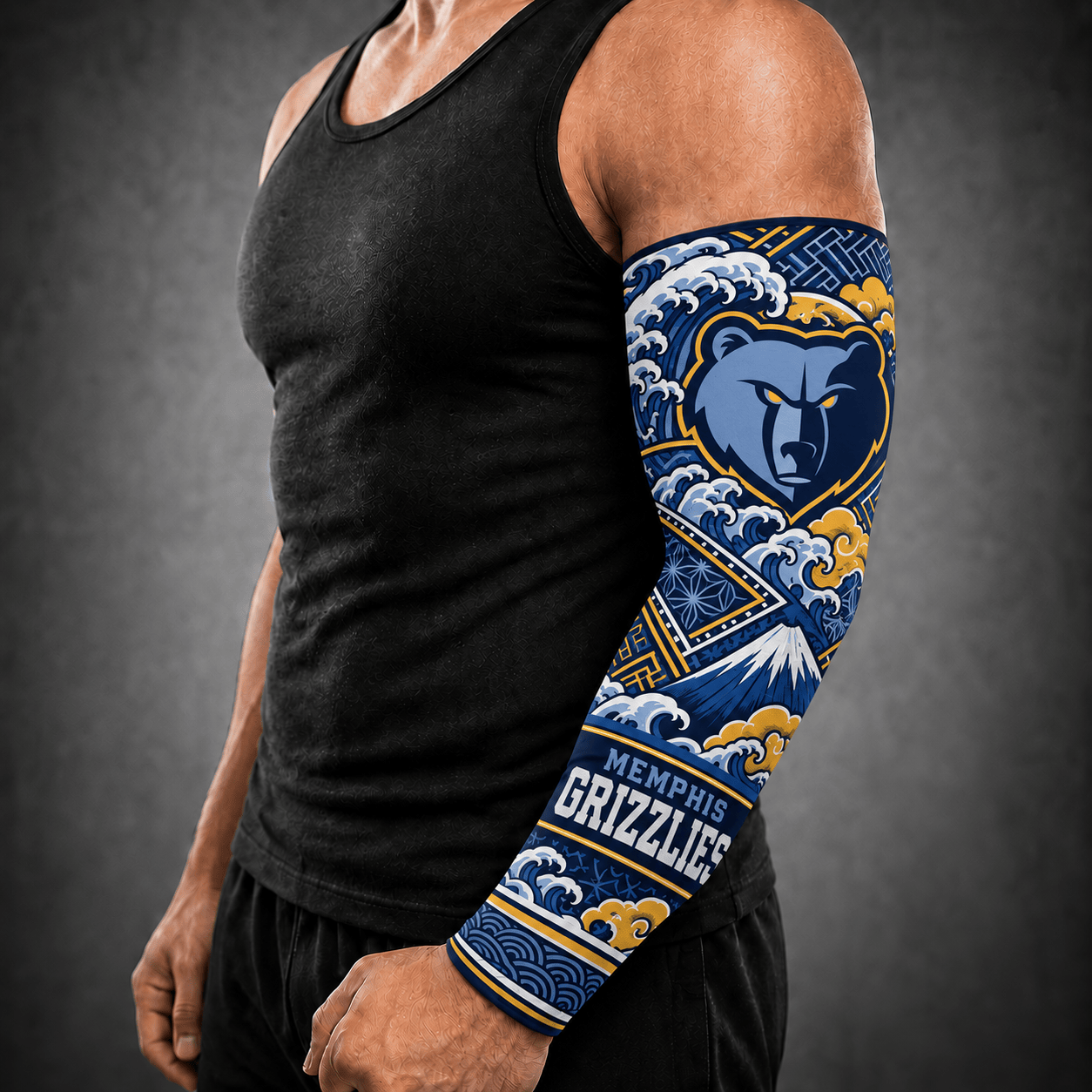 Memphis Grizzlies NBA Arm Sleeves Japan For Fan