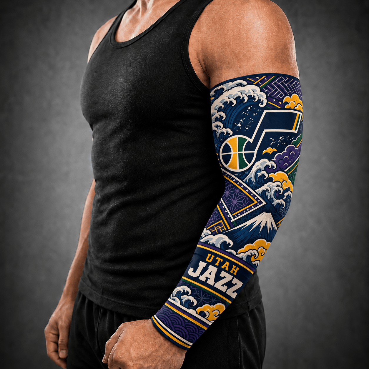 Utah Jazz NBA Arm Sleeves Japan For Fan