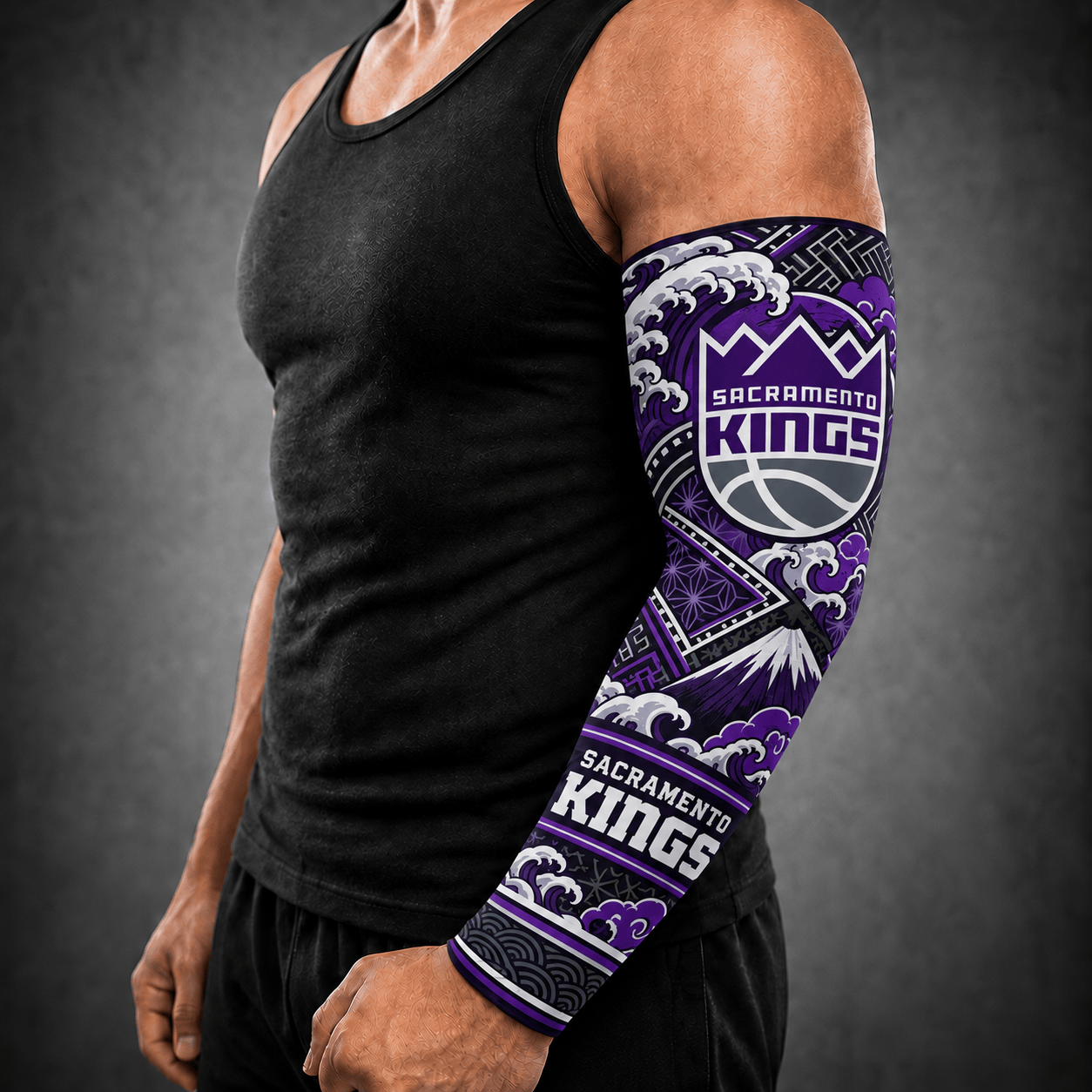 Sacramento Kings NBA Arm Sleeves Japan For Fan
