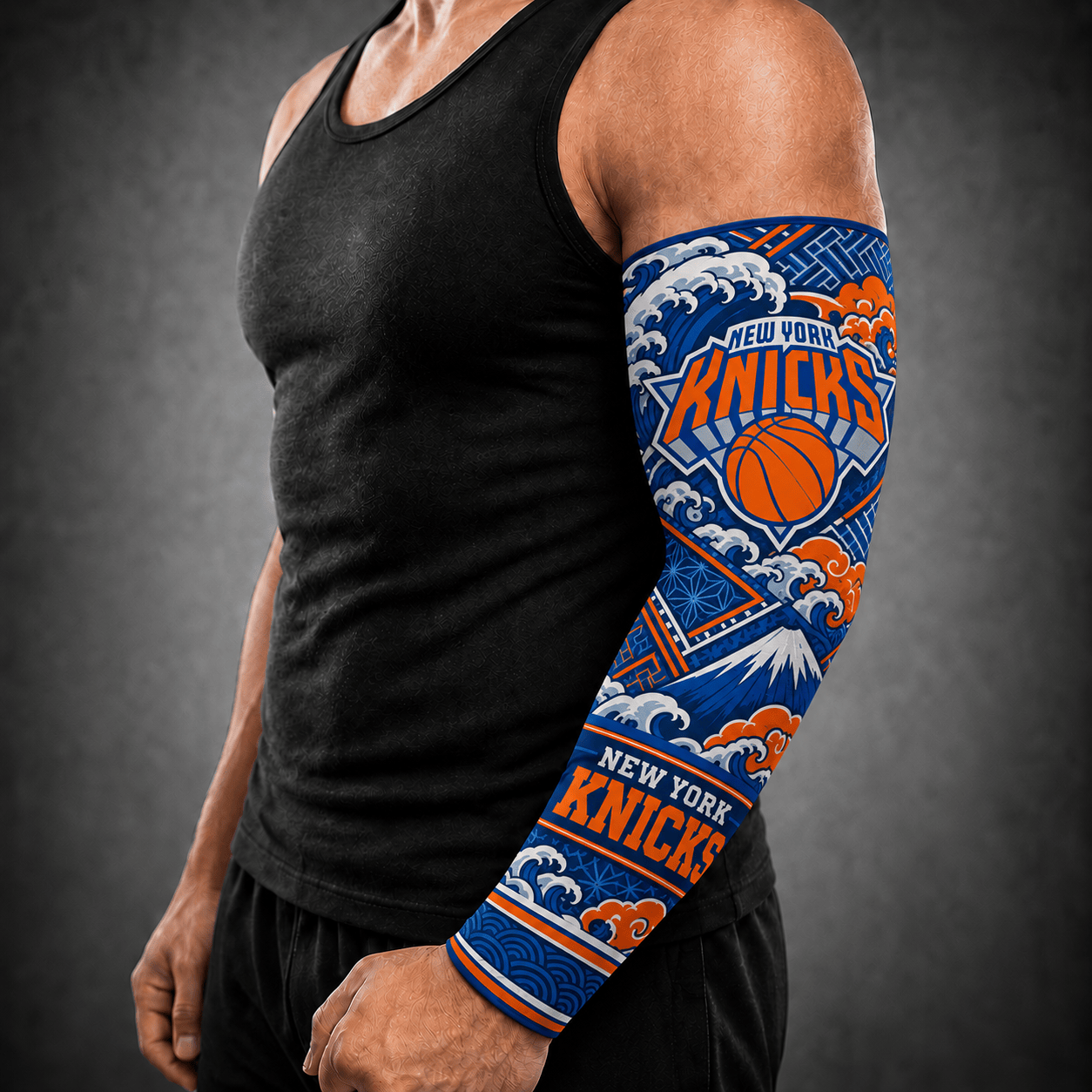 New York Knicks NBA Arm Sleeves Japan For Fan