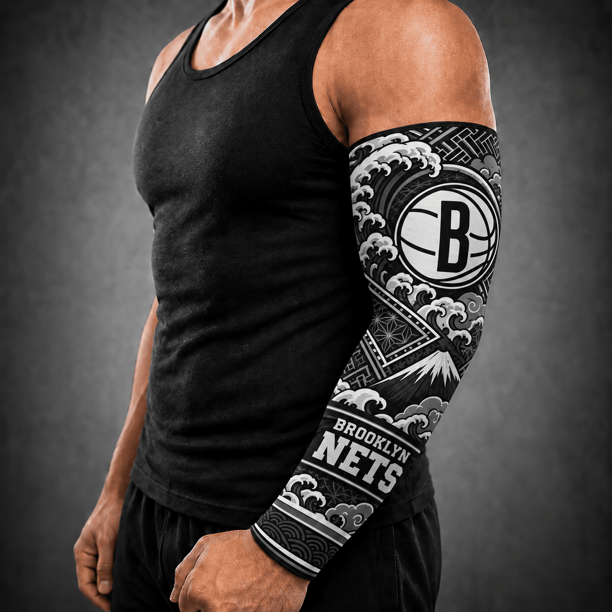 Brooklyn Nets NBA Arm Sleeves Japan For Fan