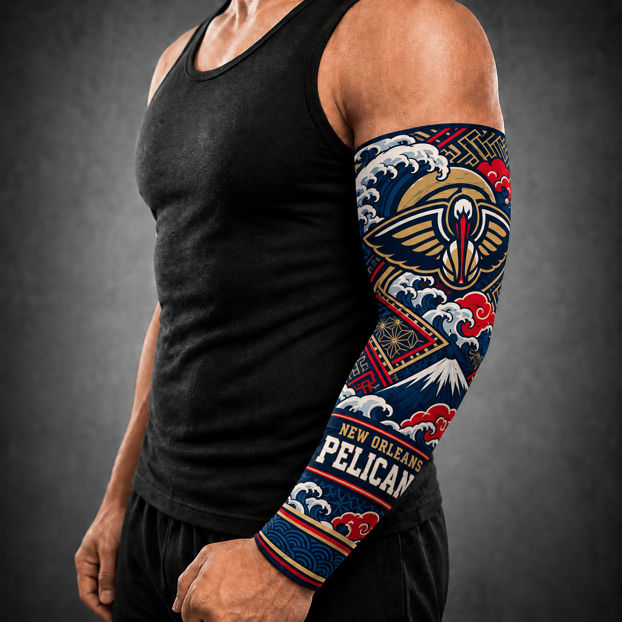 New Orleans Pelicans NBA Arm Sleeves Japan For Fan