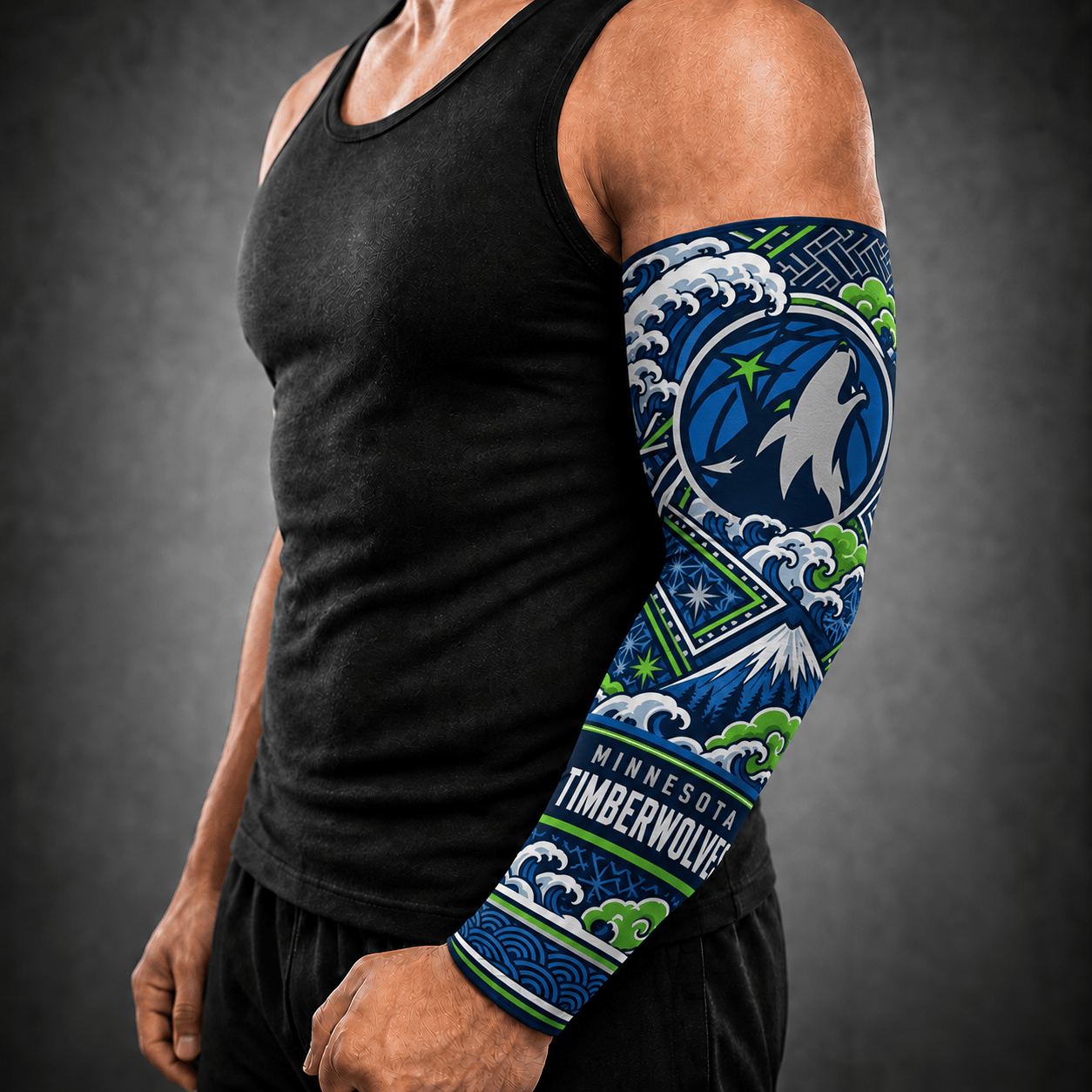 Minnesota Timberwolves NBA Arm Sleeves Japan For Fan