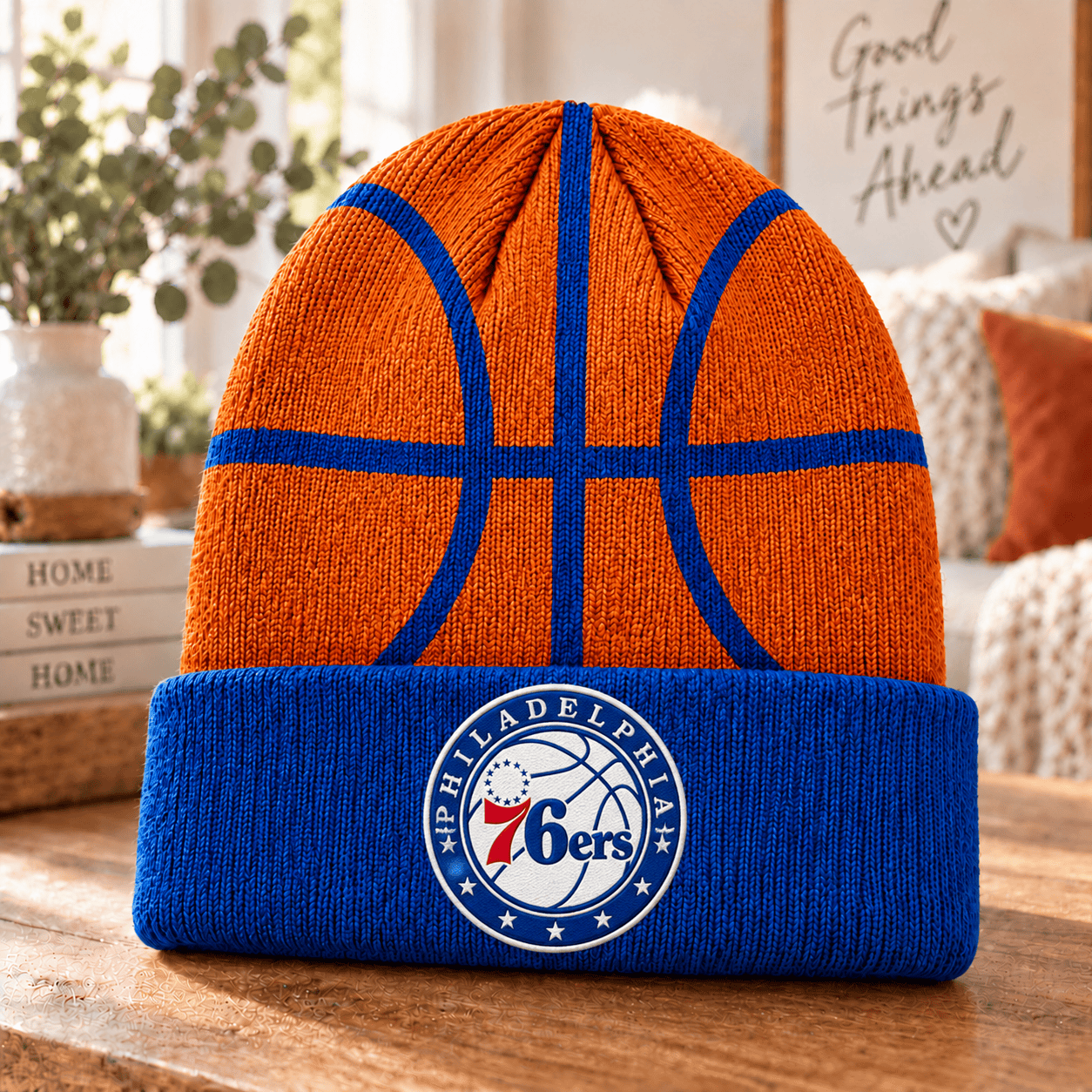Philadelphia 76ers NBA Beanie Hat For Fan