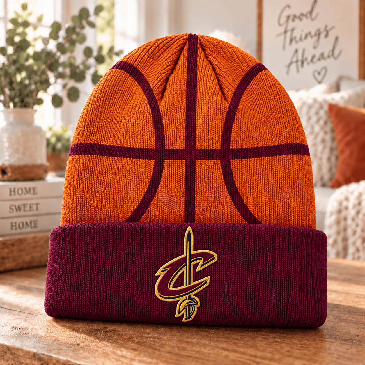 Cleveland Cavaliers NBA Beanie Hat For Fan
