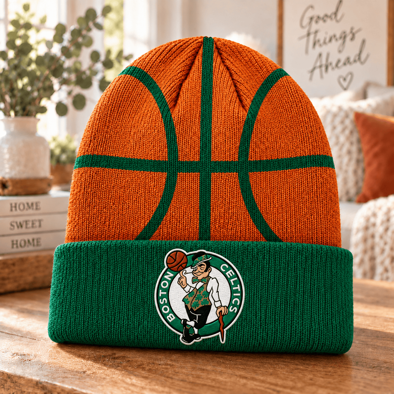 Boston Celtics NBA Beanie Hat For Fan