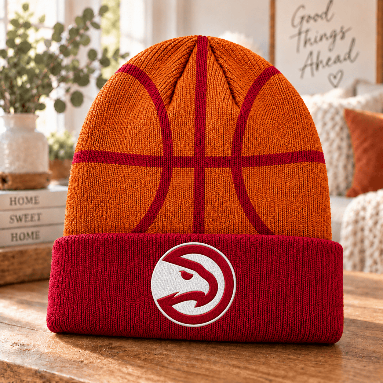 Atlanta Hawks NBA Beanie Hat For Fan