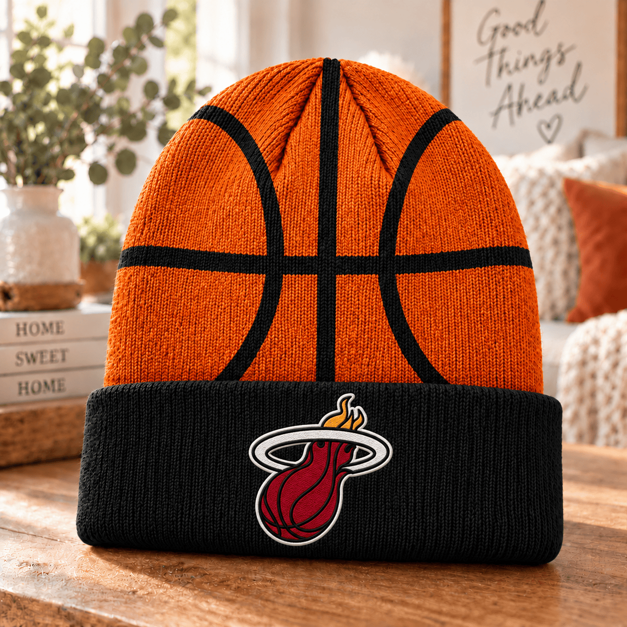 Miami Heat NBA Beanie Hat For Fan