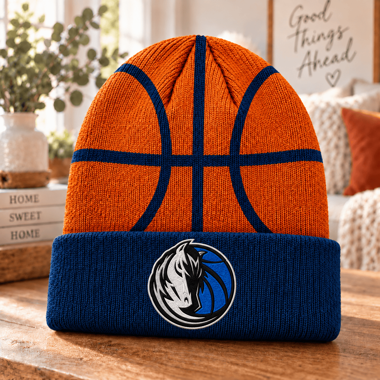 Dallas Mavericks NBA Beanie Hat For Fan