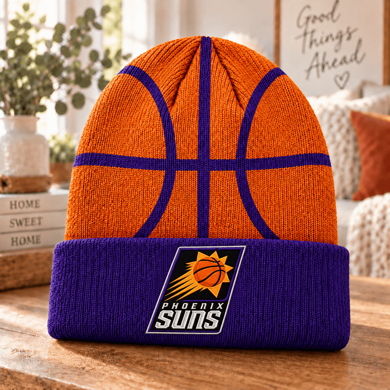 Phoenix Suns NBA Beanie Hat For Fan