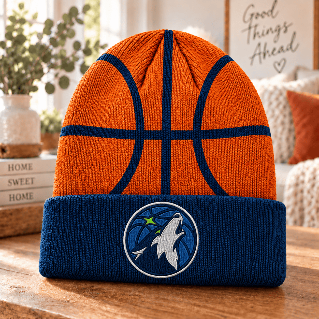 Minnesota Timberwolves NBA Beanie Hat For Fan