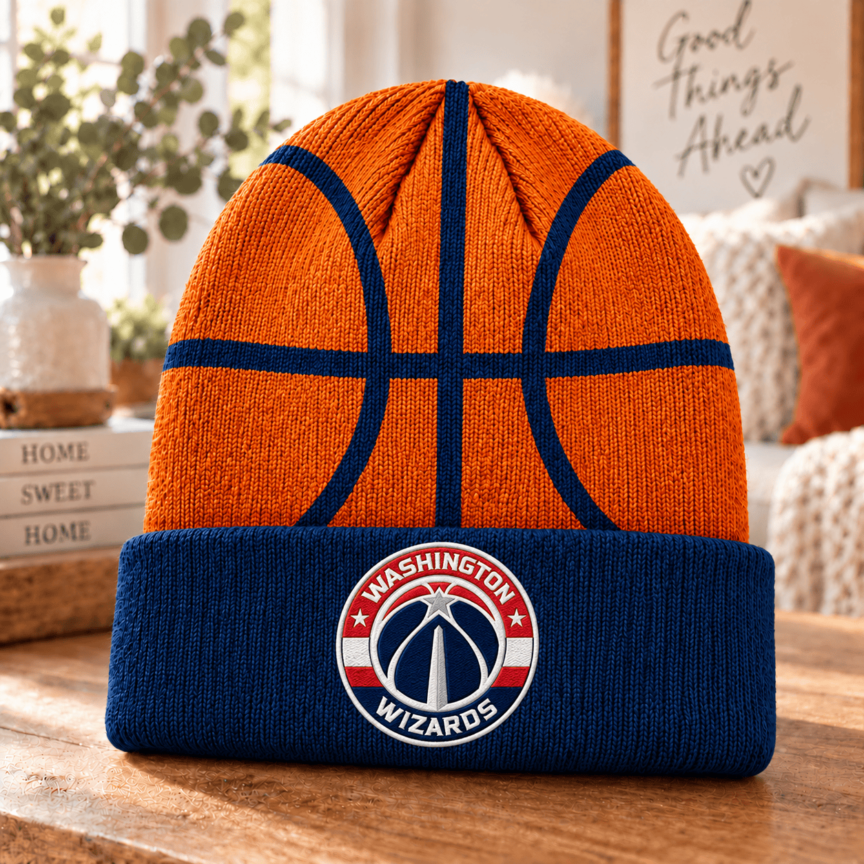 Washington Wizards NBA Beanie Hat For Fan