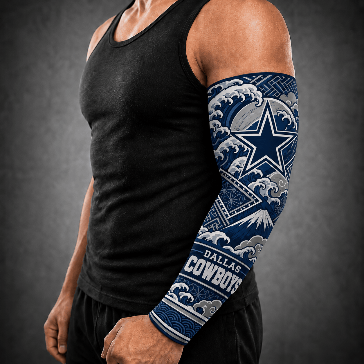 Dallas Cowboys NFL Arm Sleeve Japan Custom Name For Fan