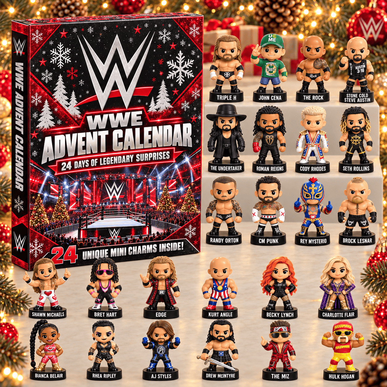 Advent Calendar WWE For Fan