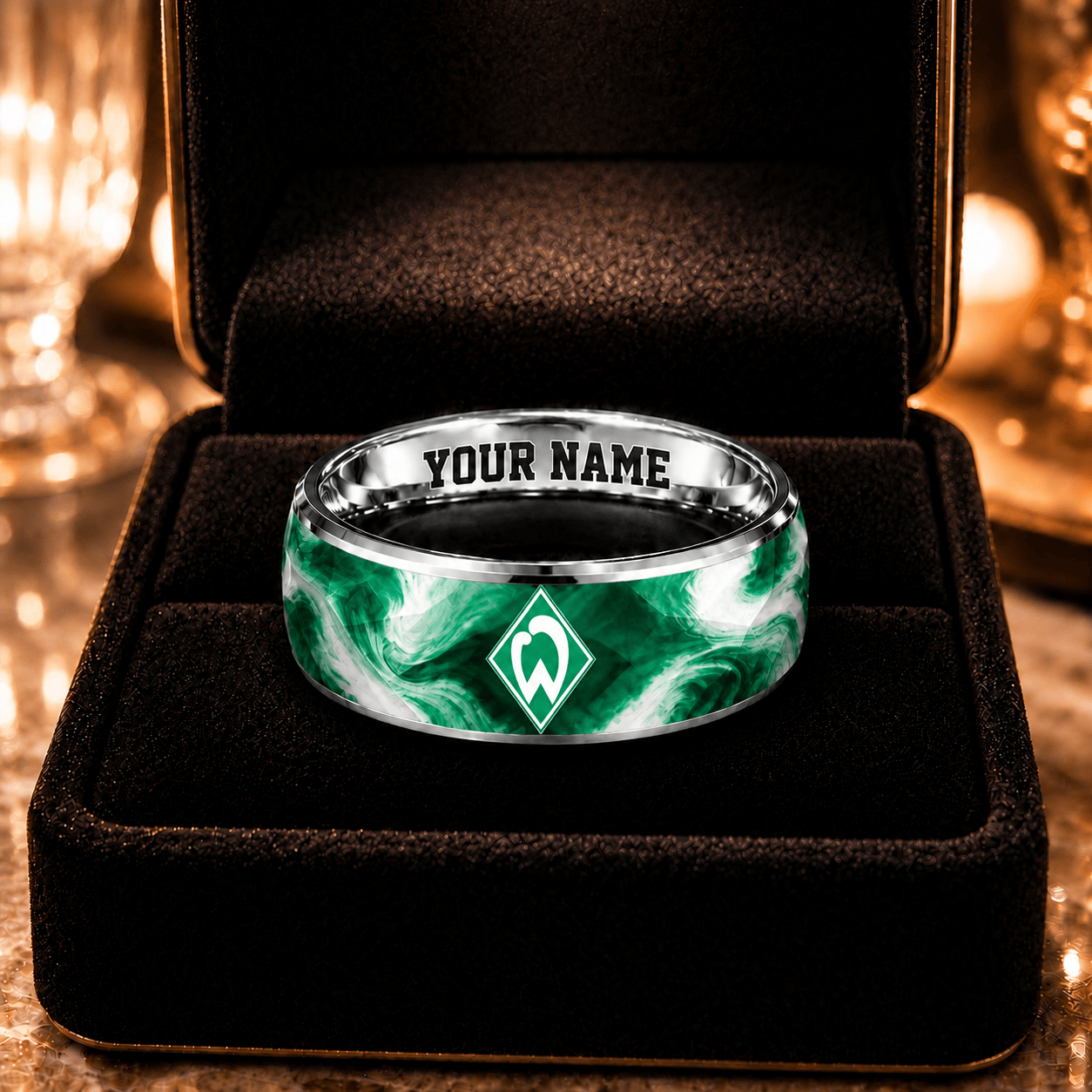 SV Werder Bremen Bundesliga Ring Custom Name For Fan