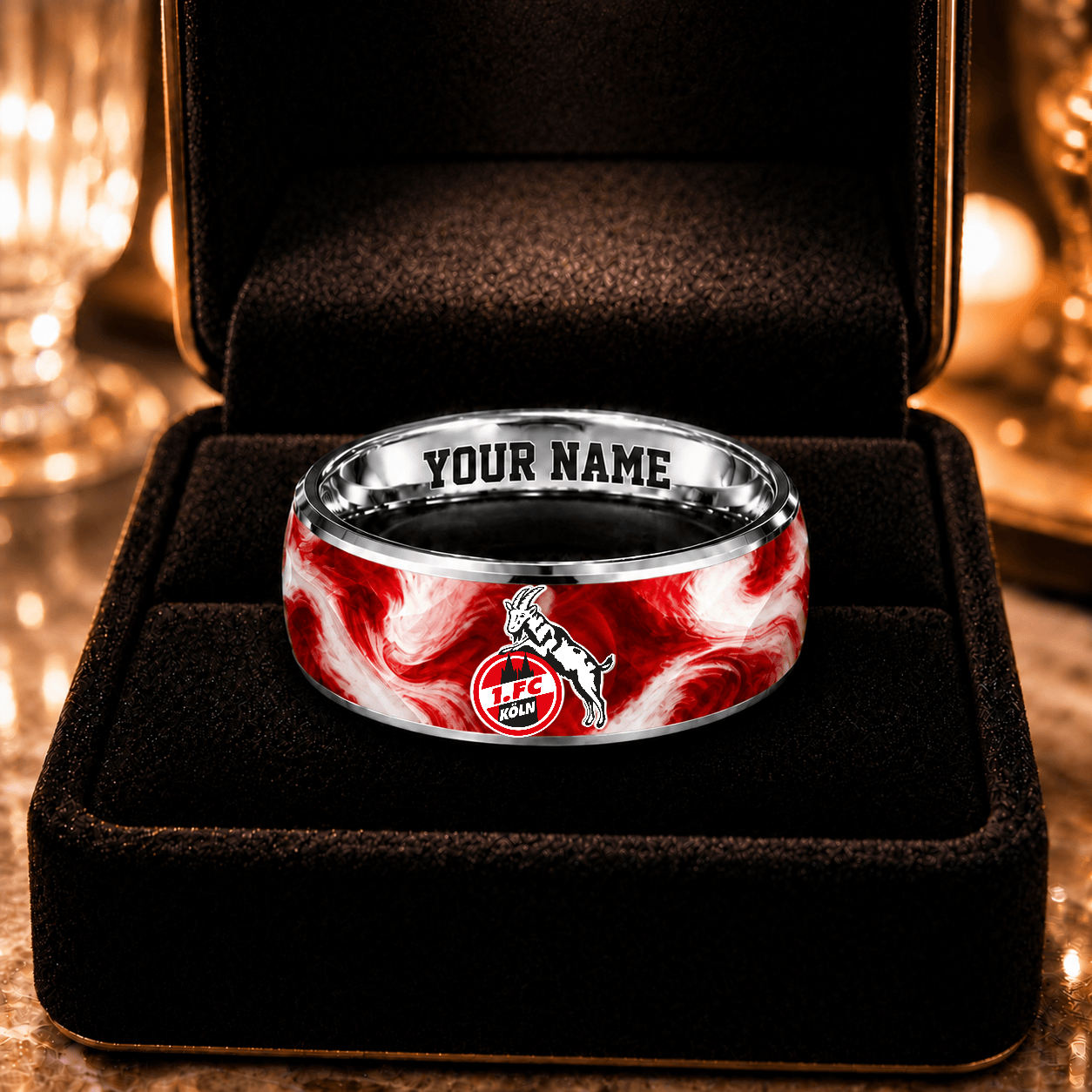 FC Köln Bundesliga Ring Custom Name For Fan