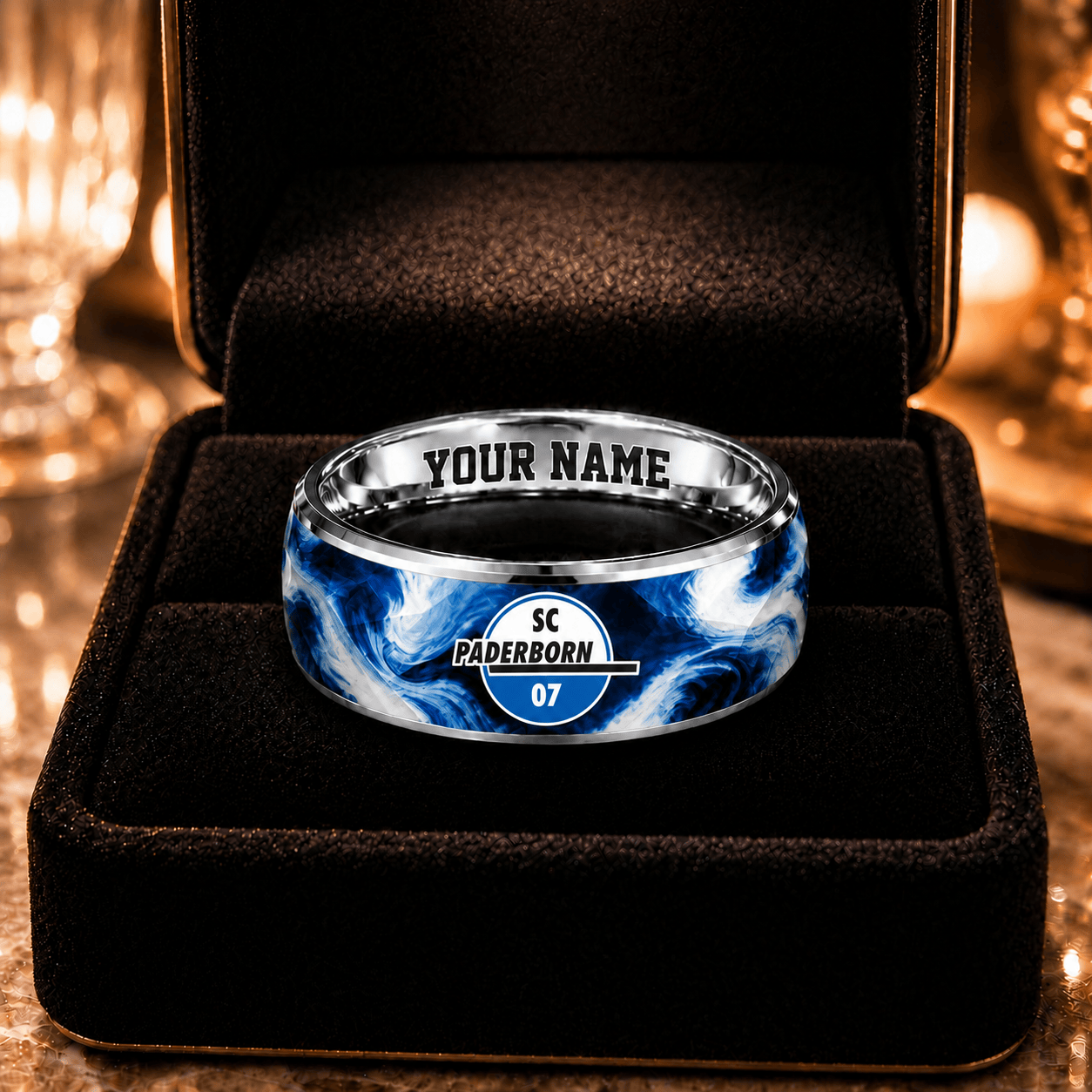 SC Paderborn 07 Bundesliga Ring Custom Name For Fan
