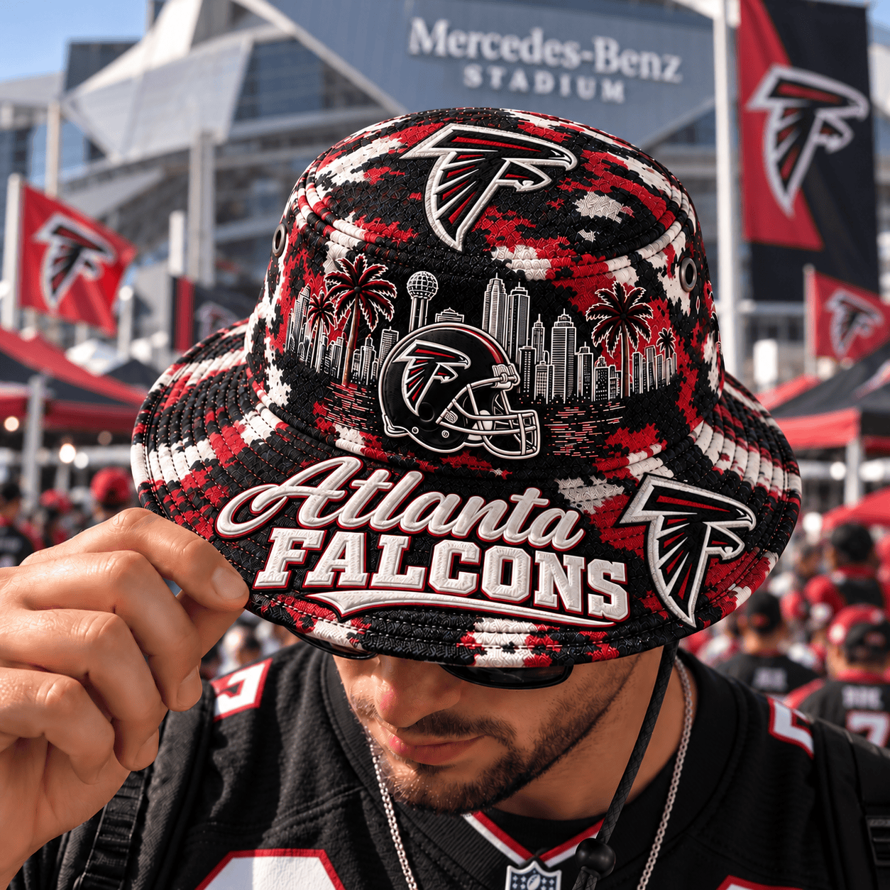 Atlanta Falcons NFL Bucket Hat For Fan